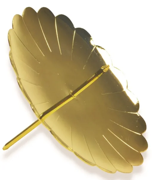 Adventskranz Adventskerzenhalter 4 Stück Ø 75 mm 10715 | Gold