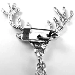 Ansteck Charivari Kette mit Hirschkopf