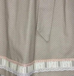 Bergweiss Trachten Kinder Dirndl Dorisa - Creme / Taupe / Rosa