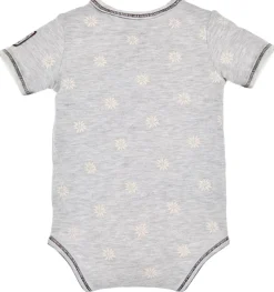BONDI Baby Body Unterziehbody "Spitzbub" 91378 | Grau