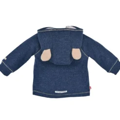 BONDI Baby Jacke "Bär" mit Kapuze 93760 | Navy