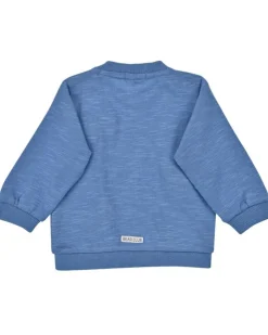 BONDI Baby Jungen Langarmshirt "Bear Club" 94030 | Blau