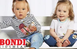 BONDI Baby Kapuzenjacke mit Herzallover | 93630 Grau