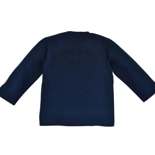 BONDI Baby Kinder Langarmshirt "Fire Dino" 91431 | Navy