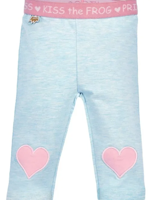 BONDI Baby Kinder Leggings "Herzen" 86576 - Mint | Mädchen Hose