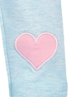 BONDI Baby Kinder Leggings "Herzen" 86576 - Mint | Mädchen Hose