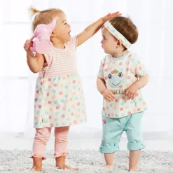 BONDI Baby Kinder Stirnband "Eule" 93739 | Rosewood Rosa