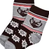 BONDI Baby Kniestrümpfe "Hirsch" 91730 | Grau - Socken
