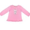 BONDI Baby Langarmshirt "Mommy love" 93631 | Rosa