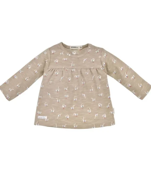 BONDI Baby Langarmshirt "Gänschen" 93956 | gans allover
