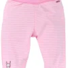 BONDI Baby Leggings geringelt 93633 | Rosa / Weiß