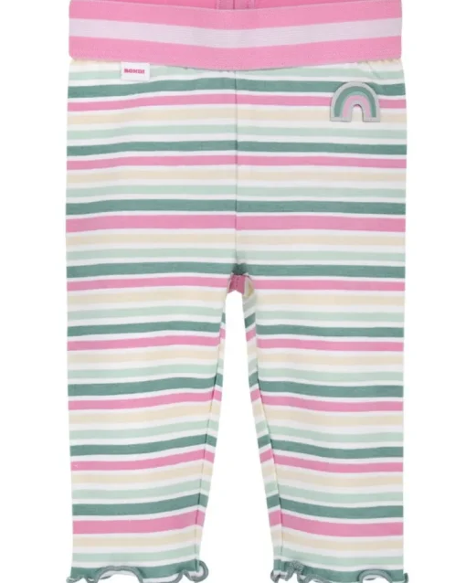 BONDI Baby Mädchen 7/8 Hose Leggings "Be Happy" 86889 | Mehrfarbig