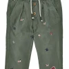 BONDI Baby Mädchen Cordhose "Be natur" 86961 | Kiwi