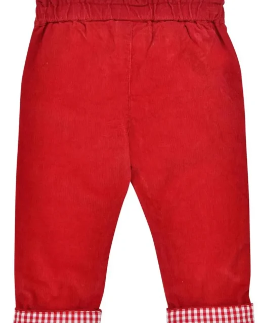 BONDI Baby Mädchen Cordhose 86934 | Rot