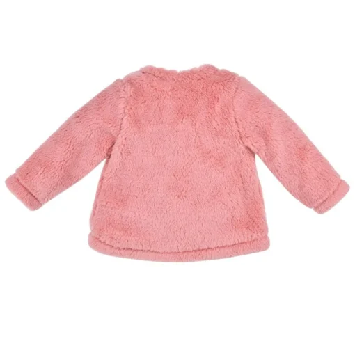 BONDI Baby Mädchen Fleecejacke "Pilze" 86680 | Soft Rose