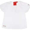 BONDI Baby Mädchen Halbarm Unterziehshirt 86847 | Weiß