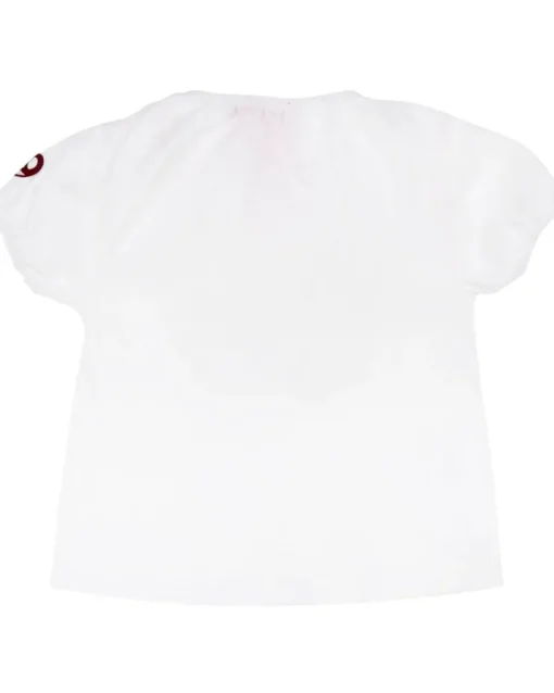 BONDI Baby Mädchen Halbarm Unterziehshirt 86847 | Weiß