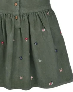 BONDI Baby Mädchen Kleid 'Be nature" 86958 | Kiwi