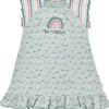 BONDI Baby Mädchen Kleid "Erdbeerallover" 86885 | Grün