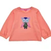 BONDI Baby Mädchen Langarmshirt "Eule" 86968 | Apricot