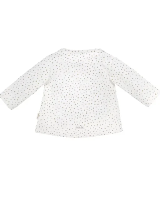 BONDI Baby Mädchen Langarmshirt "Gänschen" 93957 | dots allover