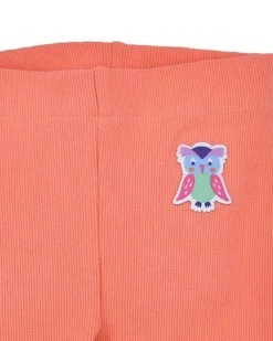 BONDI Baby Mädchen Laufhose "Eule" 86972 | Apricot