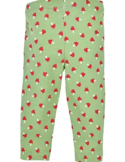 BONDI Baby Mädchen Leggings "Pilzallover" 86686 | Grün