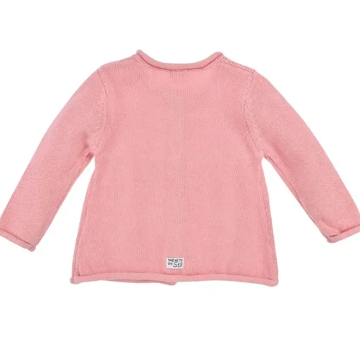 BONDI Baby Mädchen Strickjacke "Marine Life" 86693 | Candy Rosa