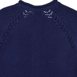 BONDI Baby Mädchen Strickjacke A-Form 86593 | Navy Blau