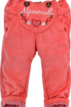 BONDI Baby Mädchen Trachten Kunstlederhose "Alpenmadl" gefüttert 86366 - Melba