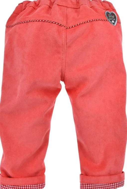 BONDI Baby Mädchen Trachten Kunstlederhose "Alpenmadl" gefüttert 86366 - Melba