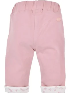 BONDI Baby Mädchen Wendehose Laufhose "Eule" 93734 | Rosewood Rosa