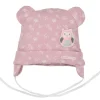 BONDI Baby Mütze "Eule" 93736 | Rosewood Rosa