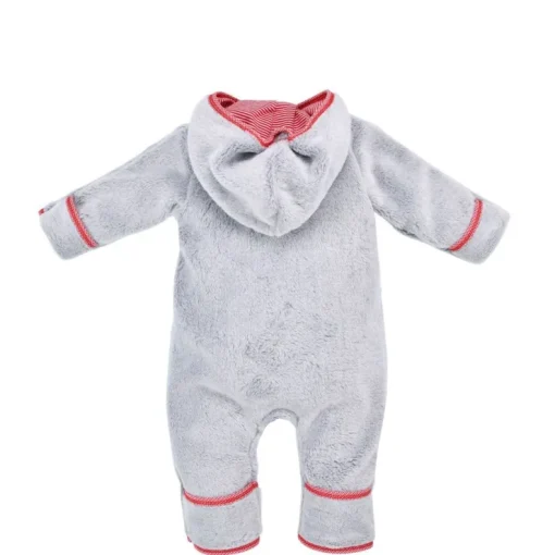 BONDI Baby Puscheloverall "Teddy" 93766 | Grey Melange Grau
