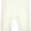 BONDI Capri Legging "Röschen" für Mädchen - Weiß