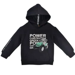 BONDI Jungen Hoodie Sweatshirt "Power" 33168 | Schwarz