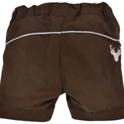 BONDI Jungen Kunstleder Shorts Hose "Lausbub" 91586 | Braun