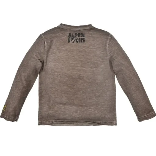BONDI Jungen Langarmshirt "Wild Life" 29905 | Braun