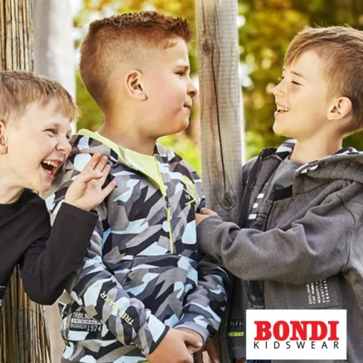 BONDI Jungen Langarmshirt "Wild Life" 29905 | Braun
