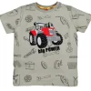 BONDI Jungen T-Shirt "Big Power" 33182 | Stone