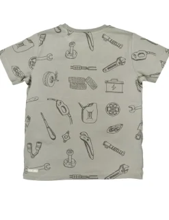BONDI Jungen T-Shirt "Big Power" 33182 | Stone