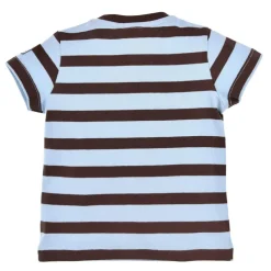 BONDI Jungen T-Shirt "Lausbub" mit Brezel 91370 | Blau Braun