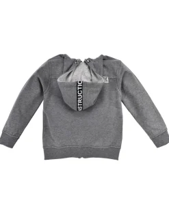 BONDI Kapuzenjacke "Traktor" für Kinder 33184 | Hoodie Anthrazit