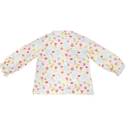 BONDI Langarmshirt "Blümchen und Käfer" 93692 - Weiß / Bunt | Pullover