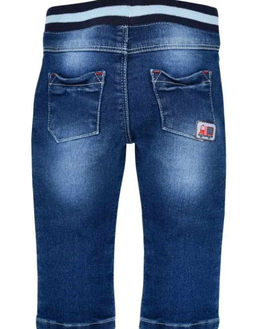BONDI Lange Jeans "Dino" für Jungen 91435 | Baby Kinder Jogg Denim - Blau