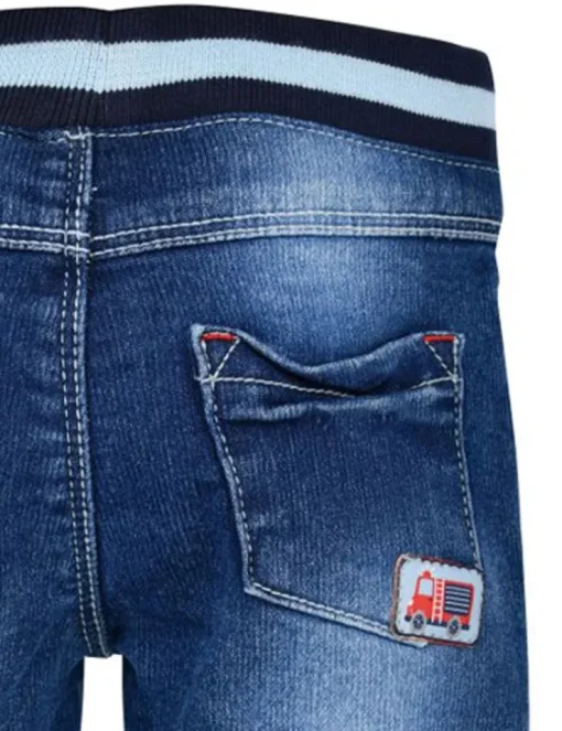 BONDI Lange Jeans "Dino" für Jungen 91435 | Baby Kinder Jogg Denim - Blau