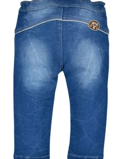 BONDI Lange Trachten Jeans "Gipfelkraxler" Jogg Denim für Jungen 91469 | Blau