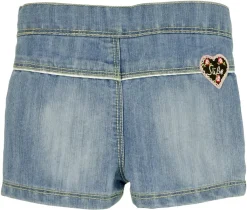 BONDI Mädchen Jeans Short "I mog di" - Blau