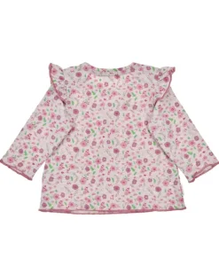 BONDI Mädchen Langarmshirt "Blumenallover" 94021 | Rosa