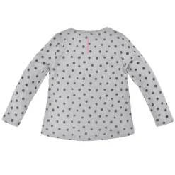 BONDI Mädchen Langarmshirt "Only Love" 36211 | Grey Melange